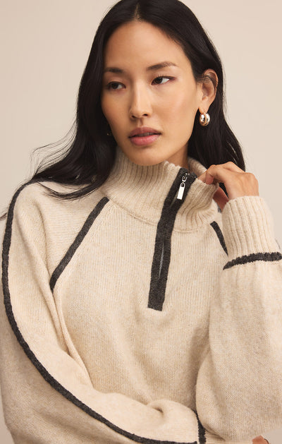 Alps Half Zip Sweater