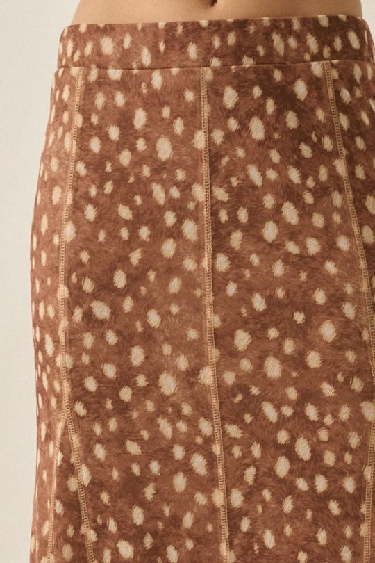 Oh Deer Mesh Maxi Skirt