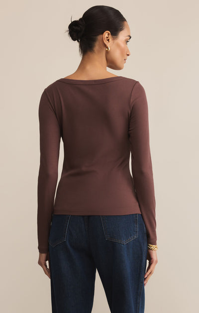 Second Skin Scoop Neck Top