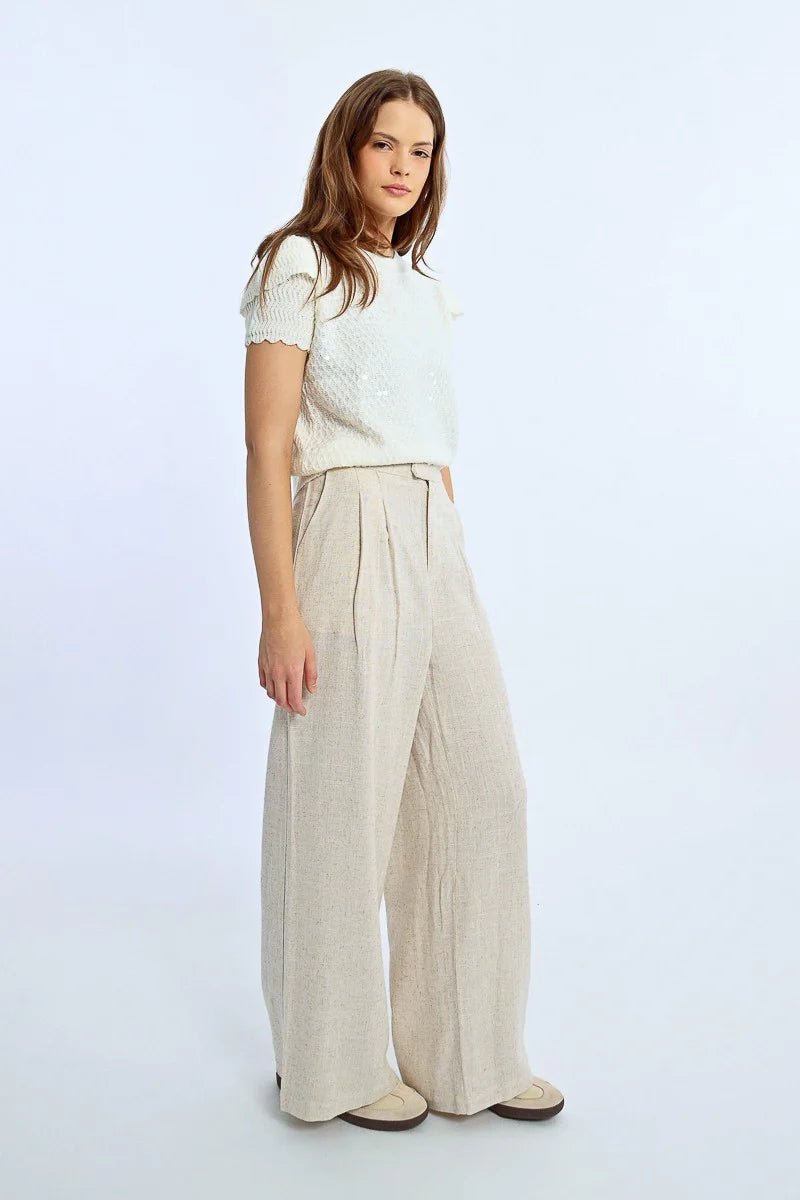 Phoebe Linen Pant - Beloved Boutique
