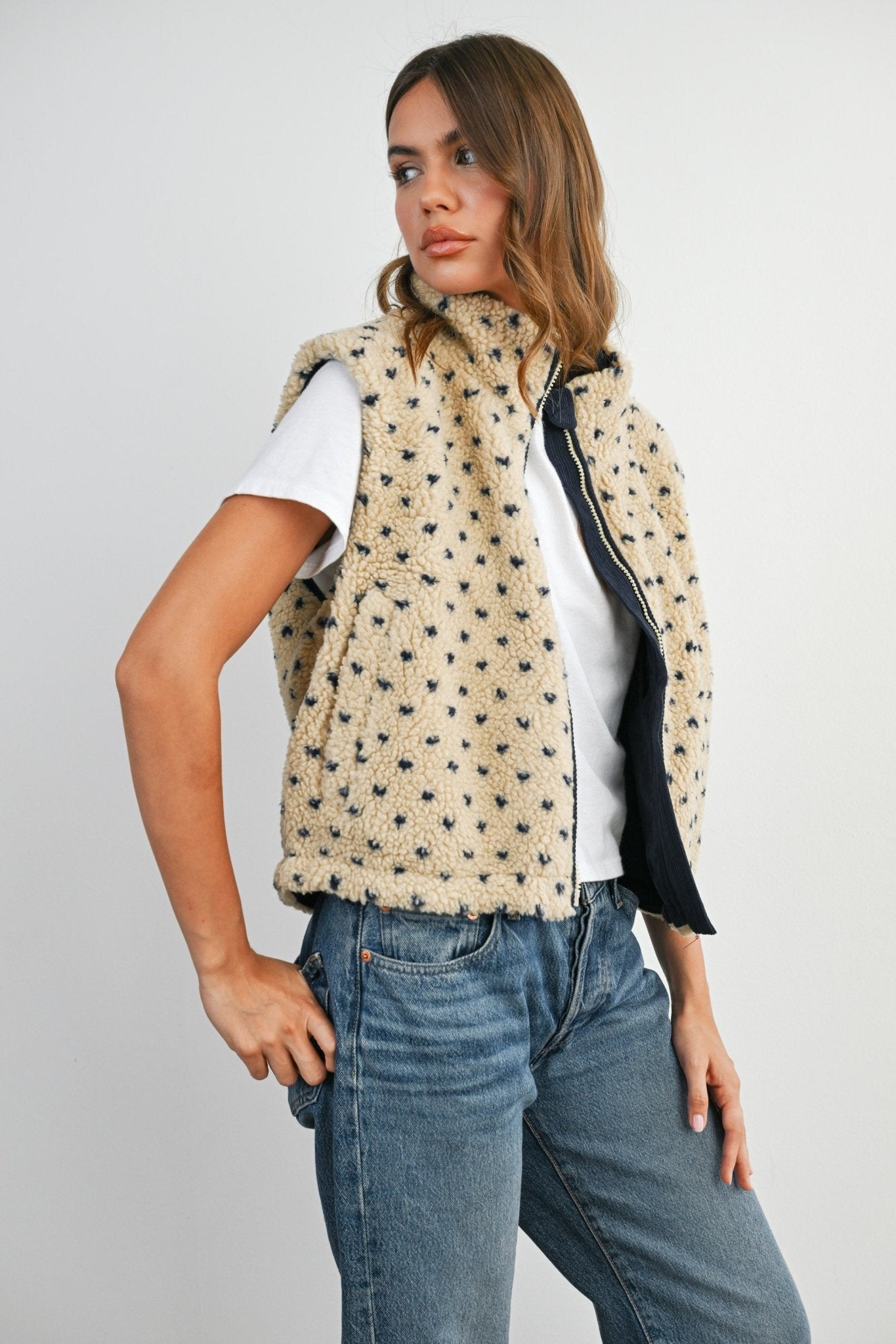 Prairie Fleece Vest - Beloved Boutique