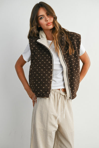Prairie Fleece Vest - Beloved Boutique