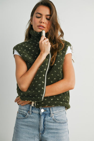 Prairie Fleece Vest - Beloved Boutique