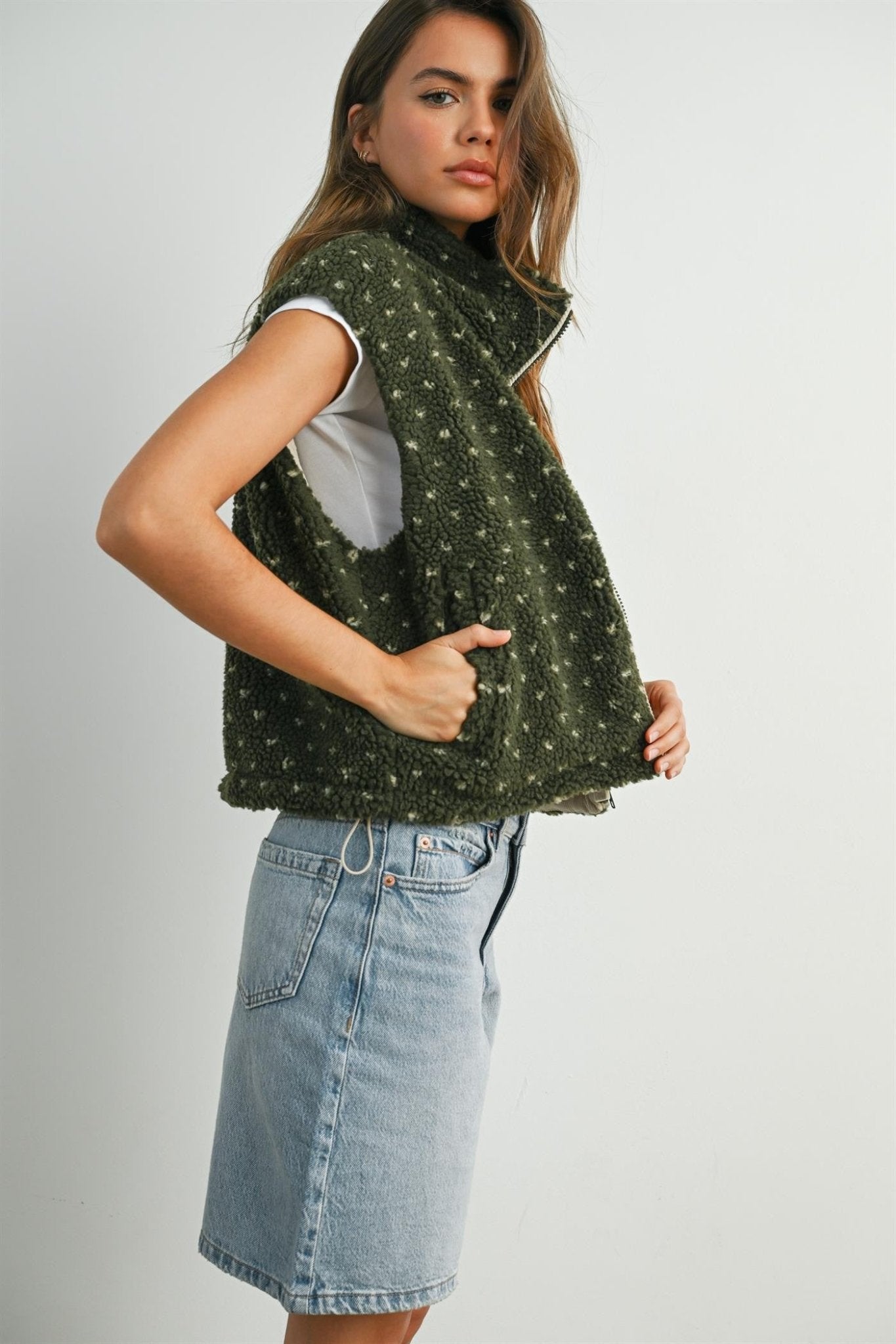 Prairie Fleece Vest - Beloved Boutique