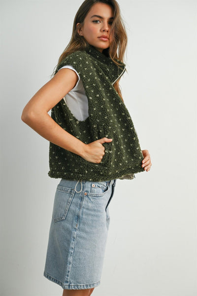 Prairie Fleece Vest - Beloved Boutique