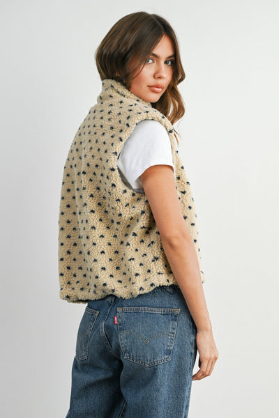 Prairie Fleece Vest - Beloved Boutique
