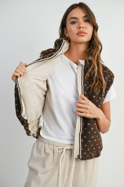 Prairie Fleece Vest - Beloved Boutique