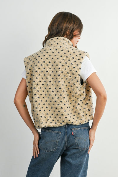 Prairie Fleece Vest - Beloved Boutique