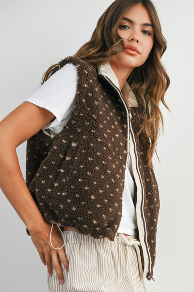 Prairie Fleece Vest - Beloved Boutique