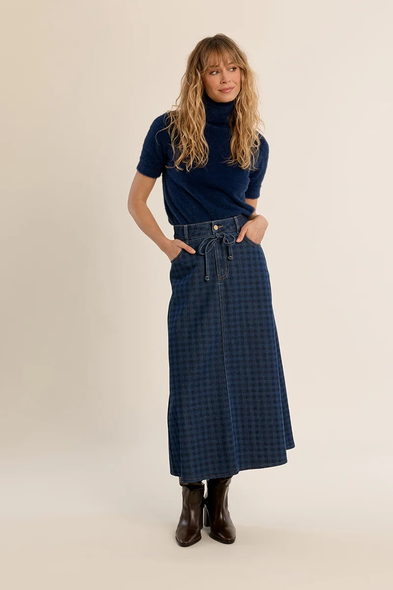 Abigail Checkered Skirt