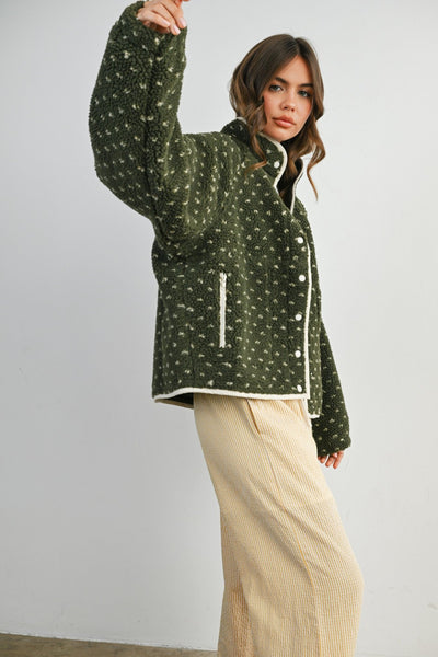 Rebel Fleece Jacket - Beloved Boutique