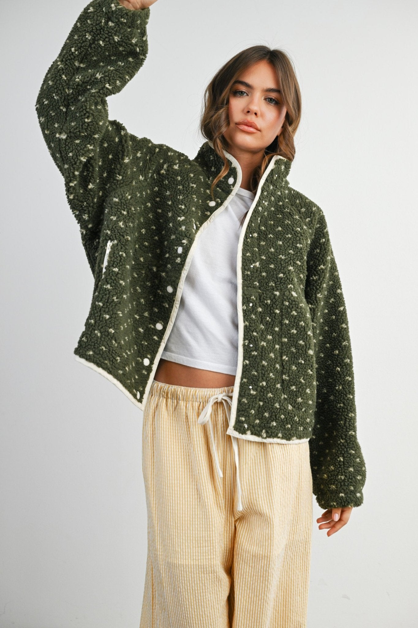 Rebel Fleece Jacket - Beloved Boutique