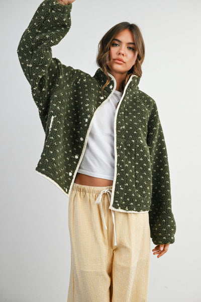 Rebel Fleece Jacket - Beloved Boutique