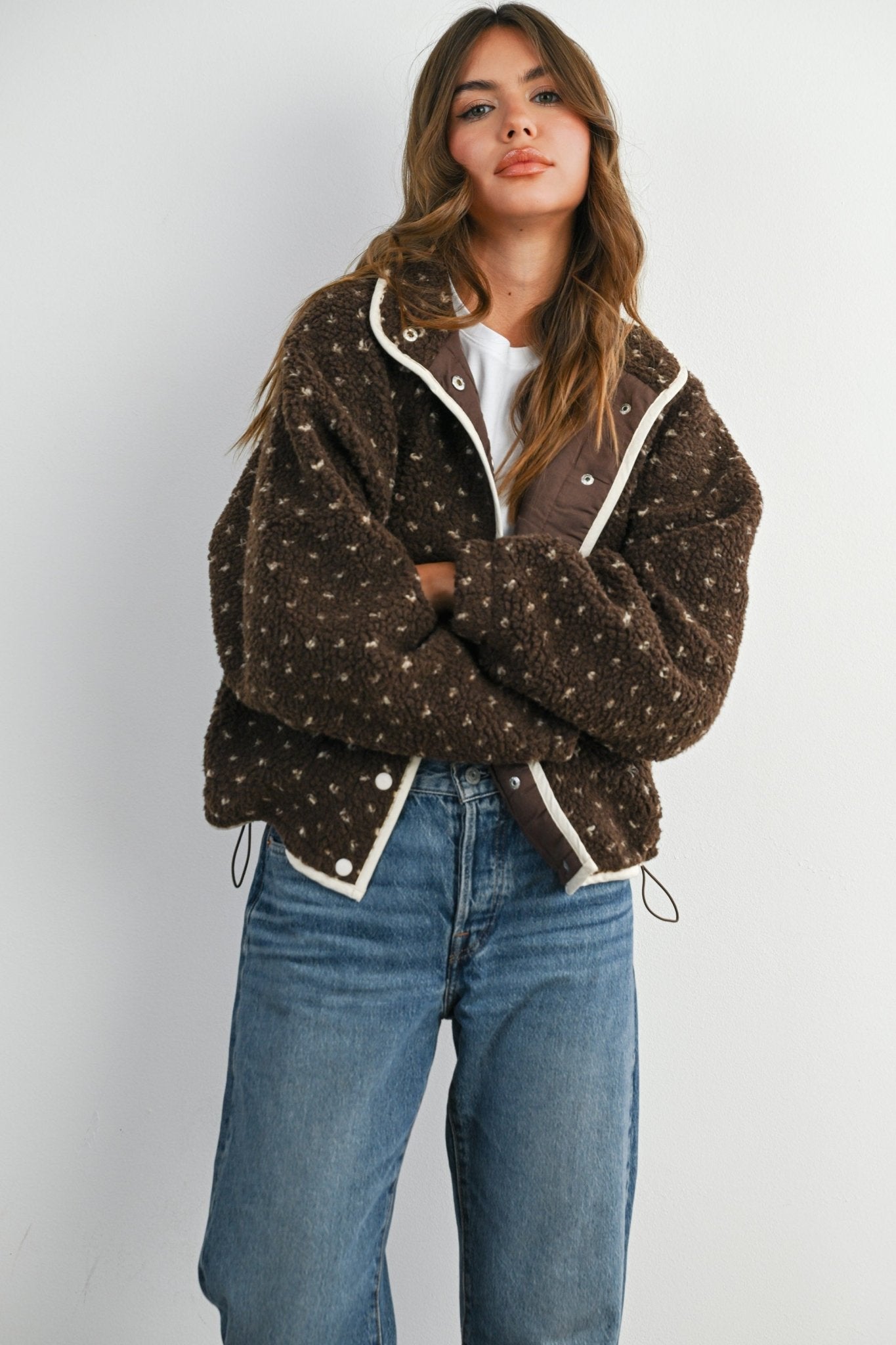 Rebel Fleece Jacket - Beloved Boutique