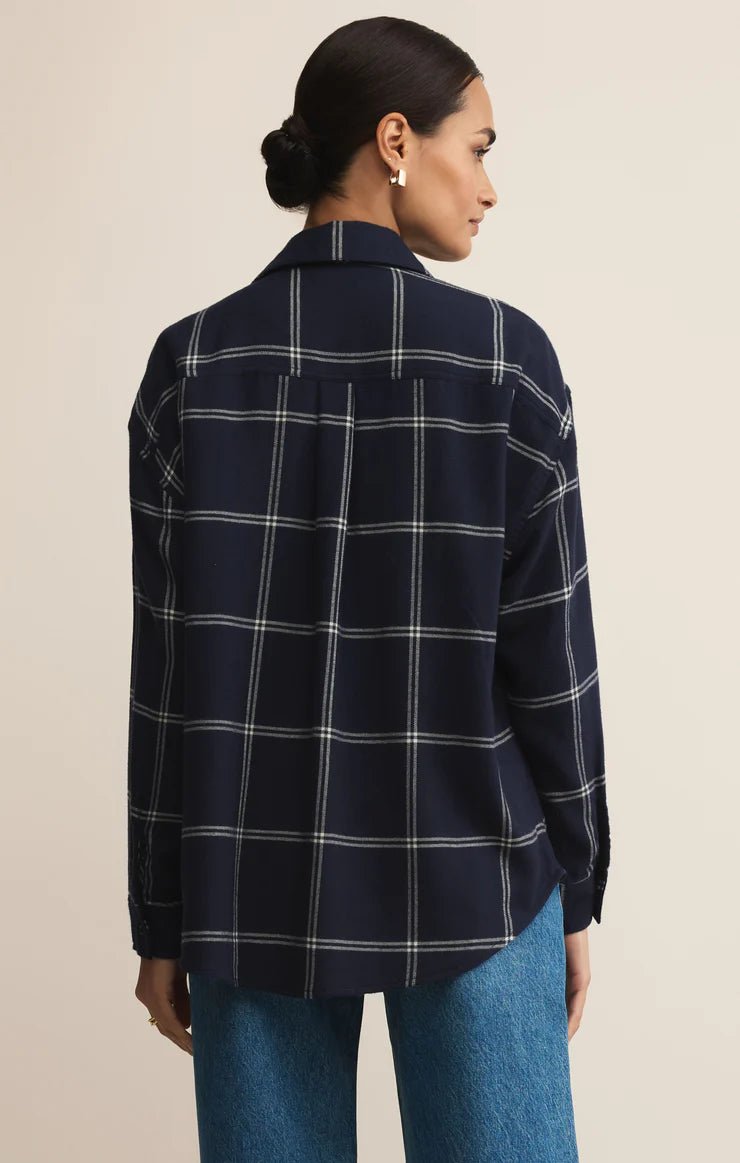 River Plaid Button Up - Beloved Boutique