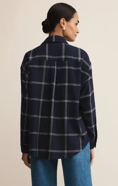 River Plaid Button Up - Beloved Boutique