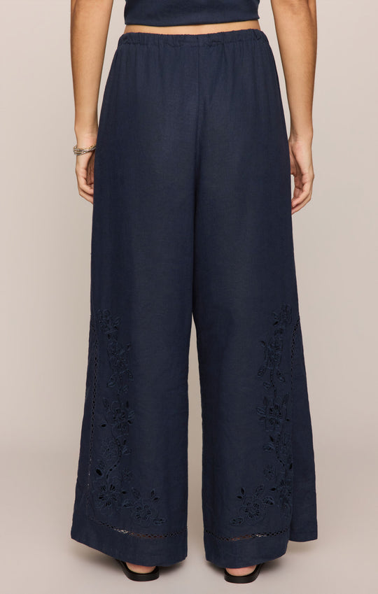 Sid Embroidered Woven Pant