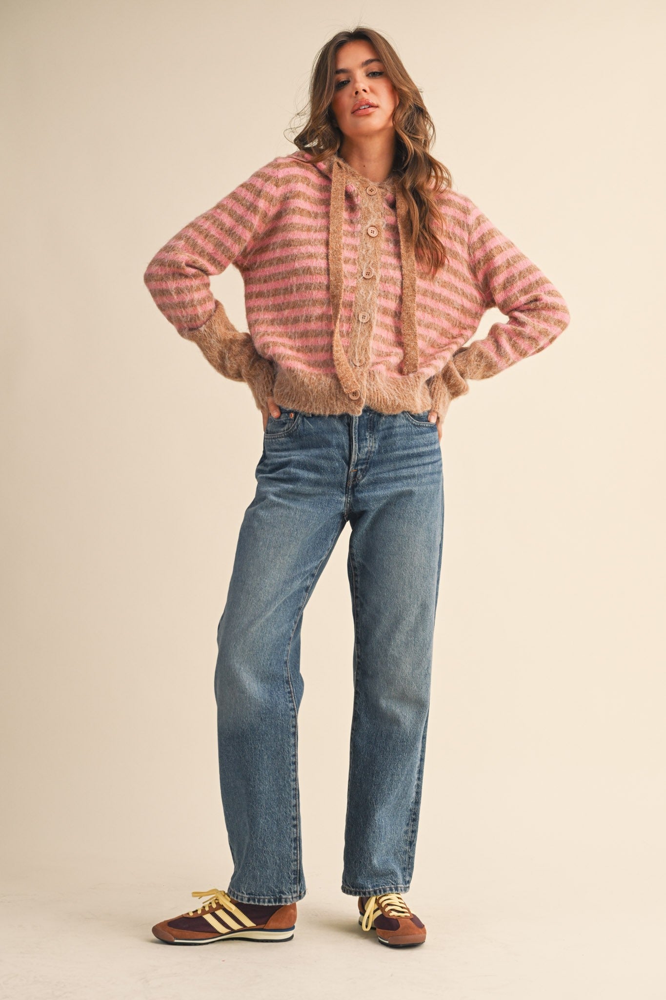 Sammy Hoodie Cardigan - Beloved Boutique