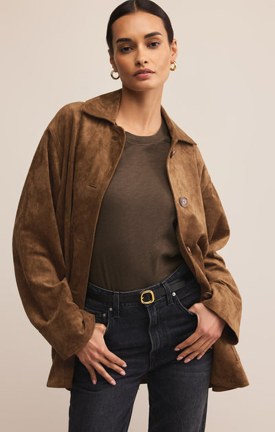 Decker Suede Chore Jacket