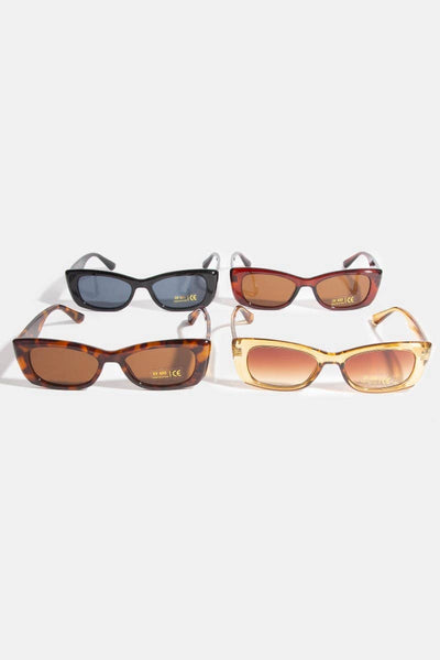Thick Cat Eye Rectangle Sunglasses Set - Beloved Boutique
