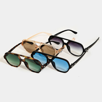 Thin Acetate Bridge Sunglasses Set - Beloved Boutique