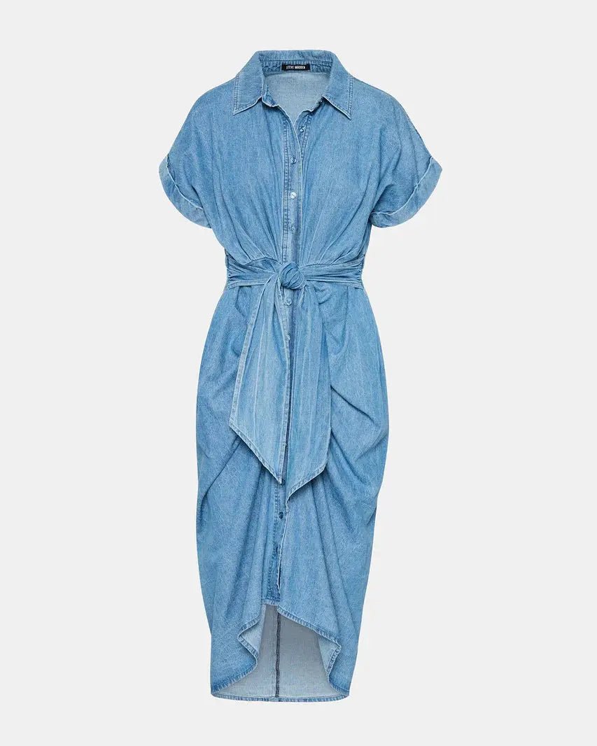 Tori Denim Dress - Beloved Boutique