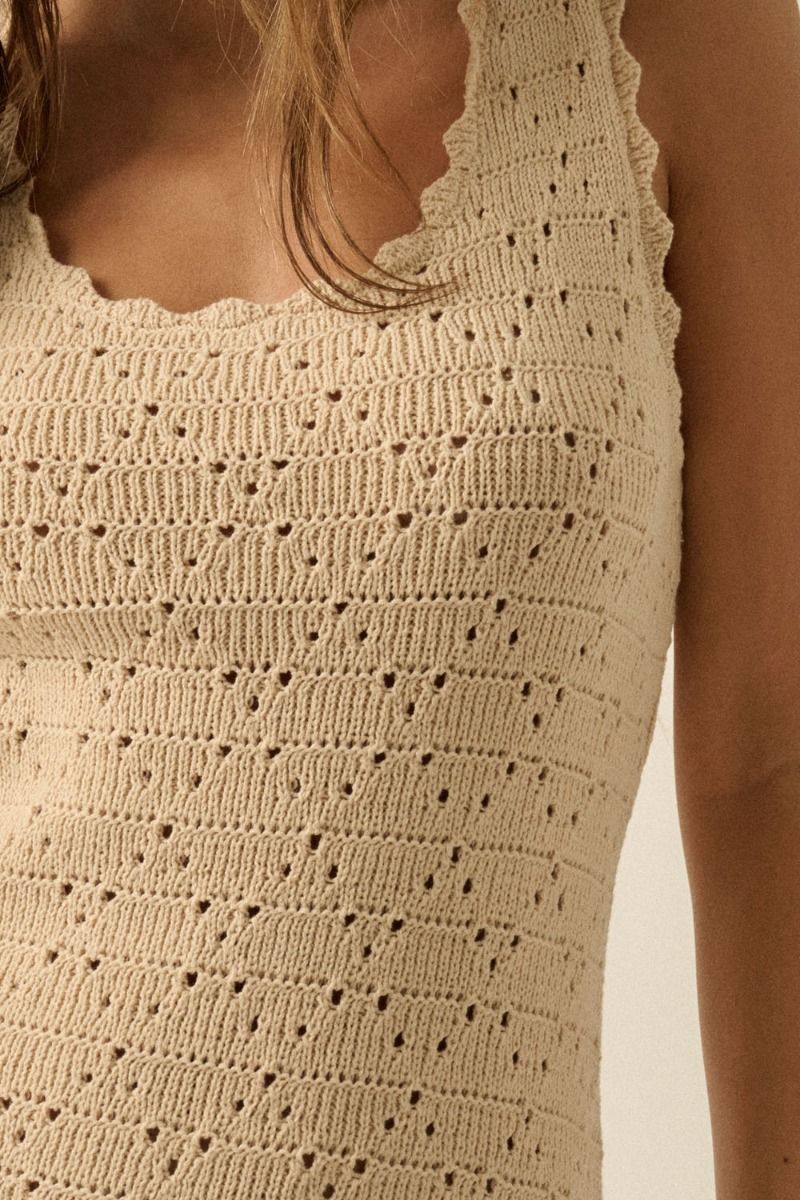 Bodhi Crochet Mini Dress - Beloved Boutique 