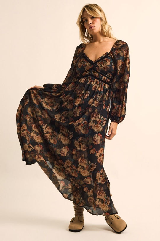 Lark Floral Maxi Dress