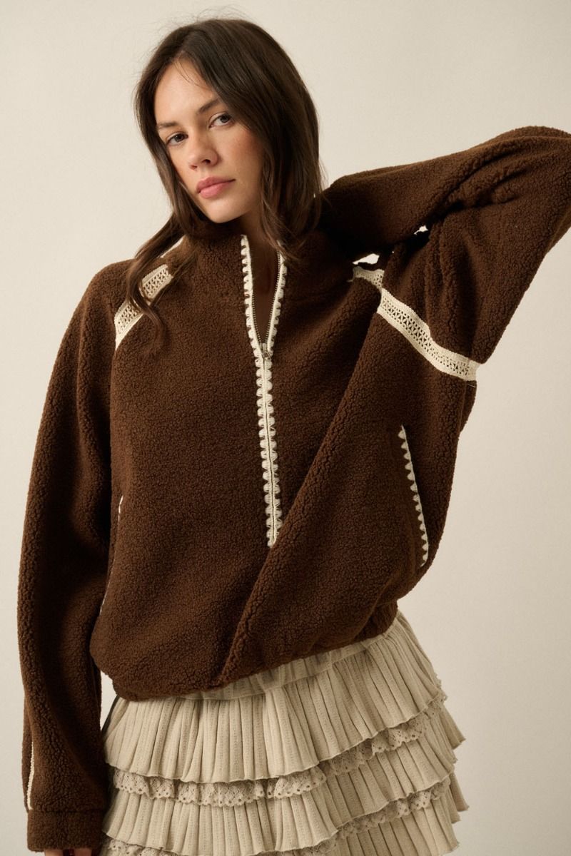 Astrid Embroidered Fleece