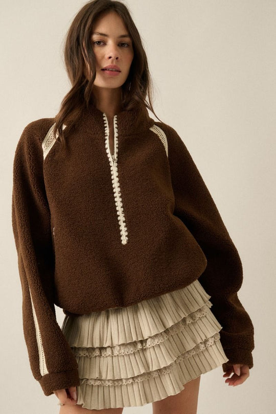 Astrid Embroidered Fleece