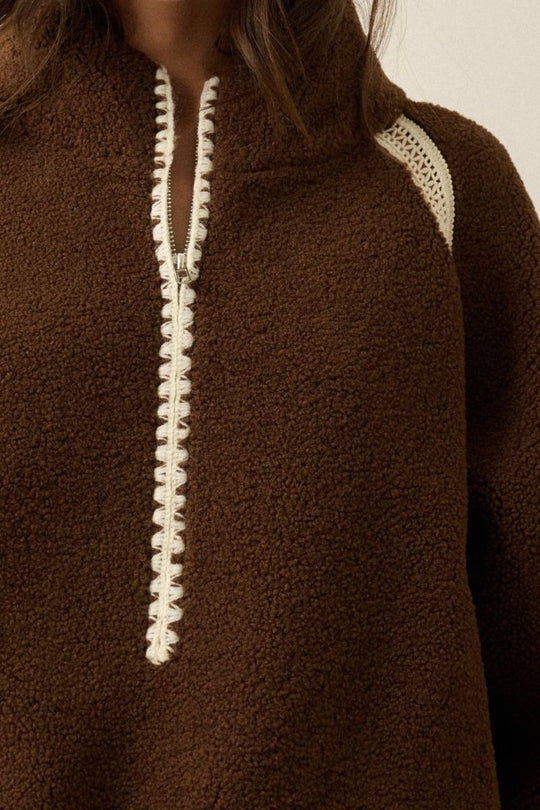 Astrid Embroidered Fleece