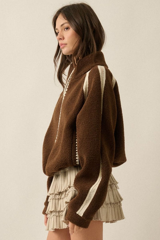 Astrid Embroidered Fleece