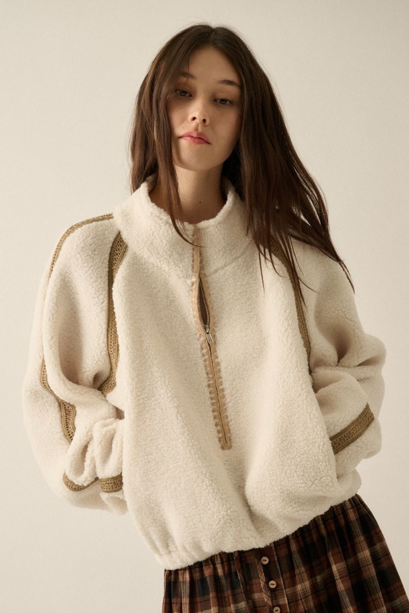 Astrid Embroidered Fleece