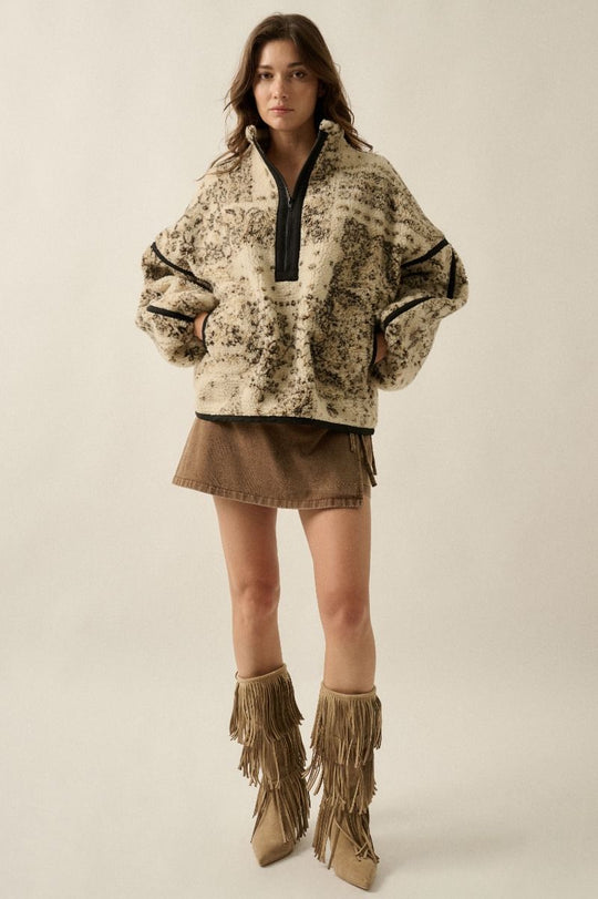 Nova Paisley Fleece