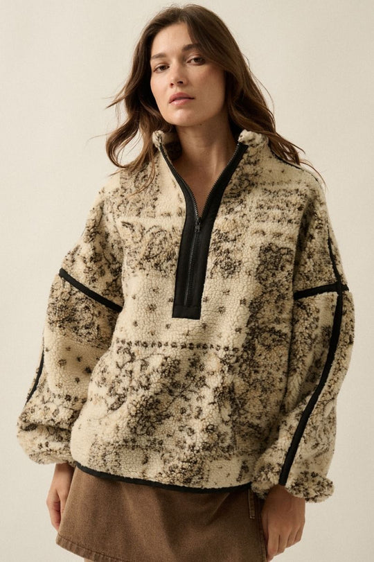 Nova Paisley Fleece