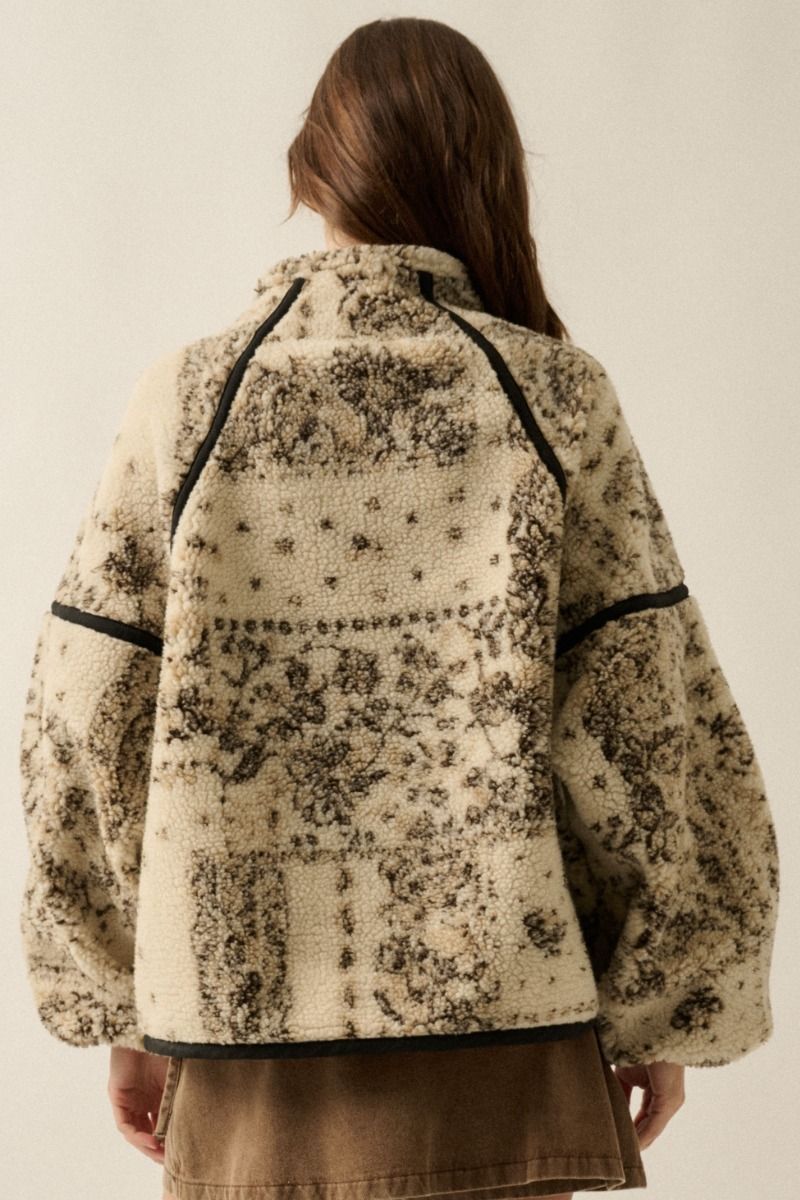 Nova Paisley Fleece