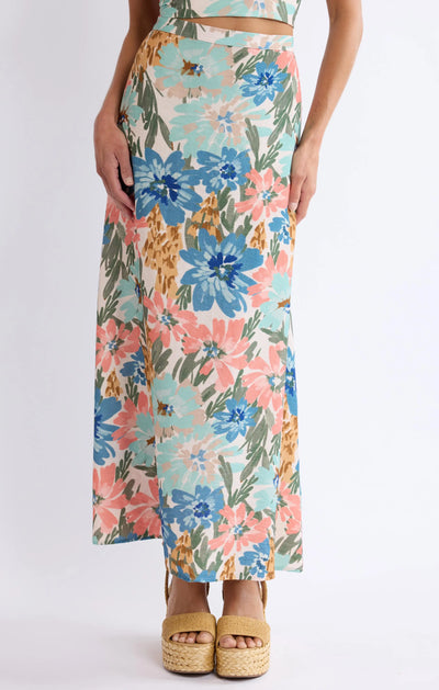 Shop Local Column Skirt Sage the Label