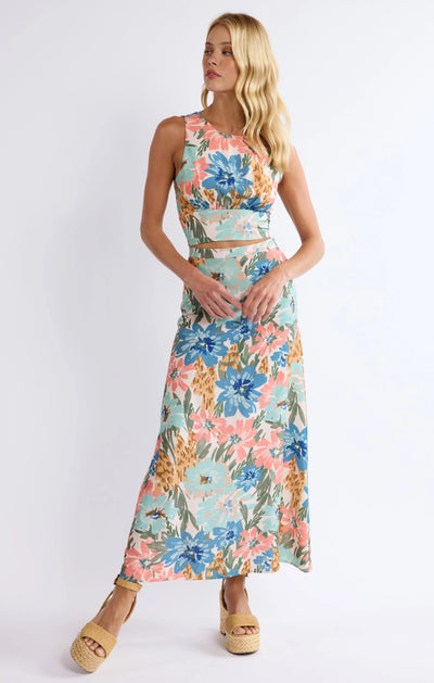Shop Local Column Skirt Sage the Label