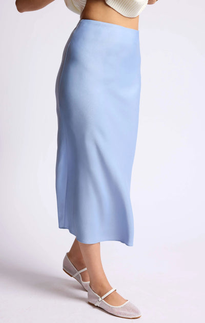 Jess Bias Midi Skirt Sage the Label