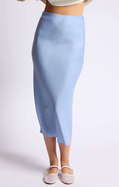 Jess Bias Midi Skirt Sage the Label