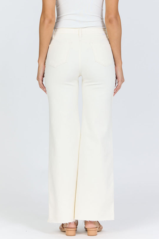 Fiona Denim - Cream - Beloved Boutique 