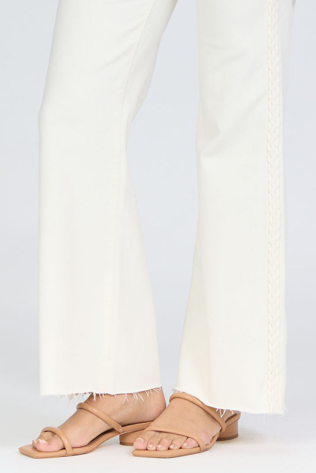 Fiona Denim - Cream - Beloved Boutique 