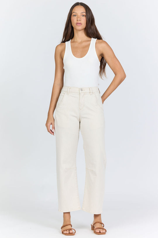 Lasso Barrel Denim - Sandstripe