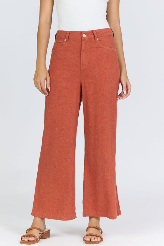 Audrey Linen Pant - Beloved Boutique 