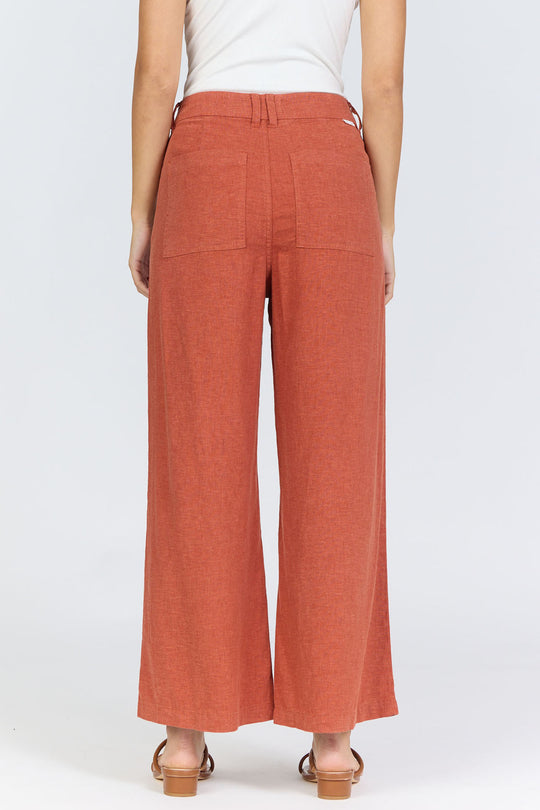 Audrey Linen Pant - Beloved Boutique 