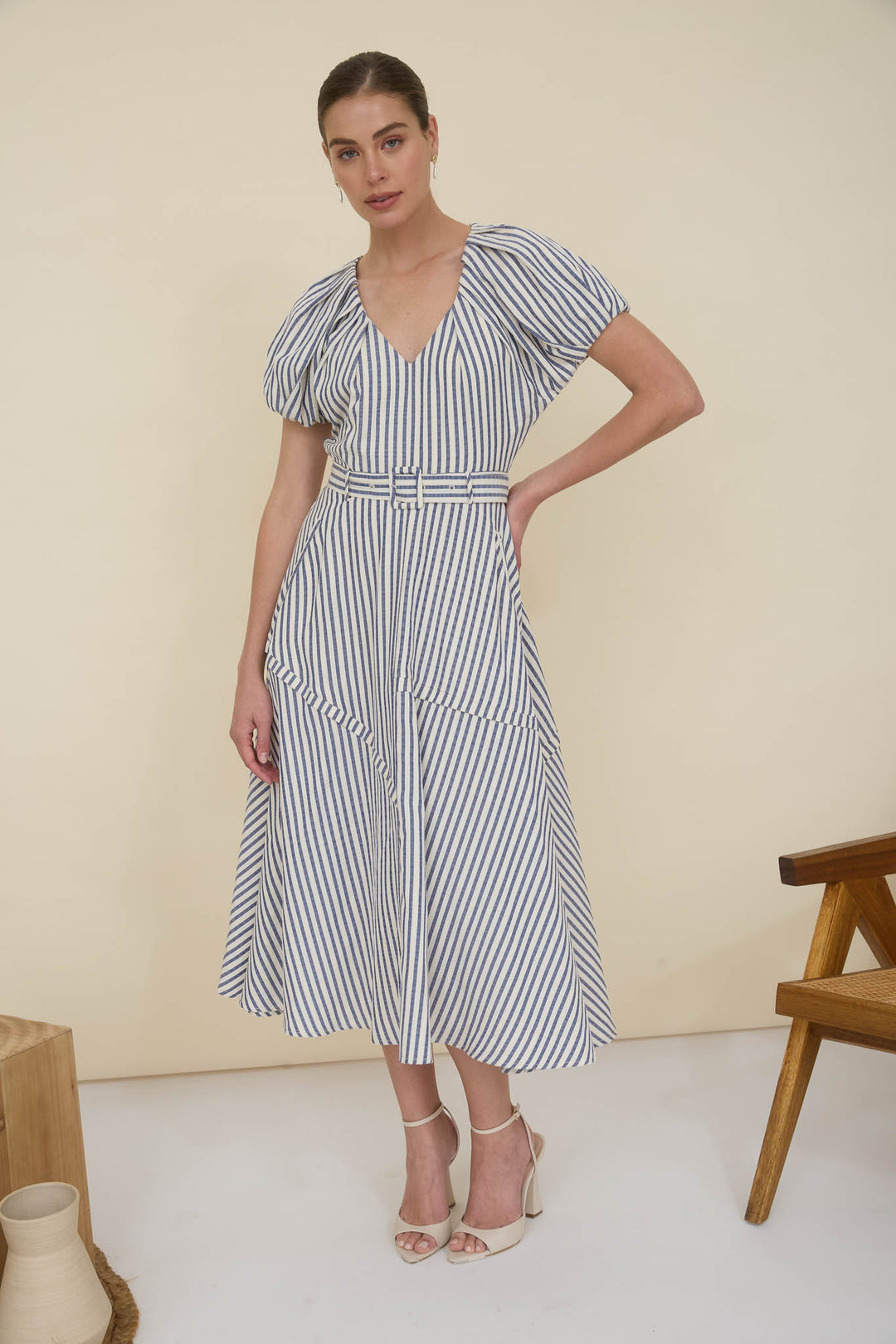 Aveline Striped Dress