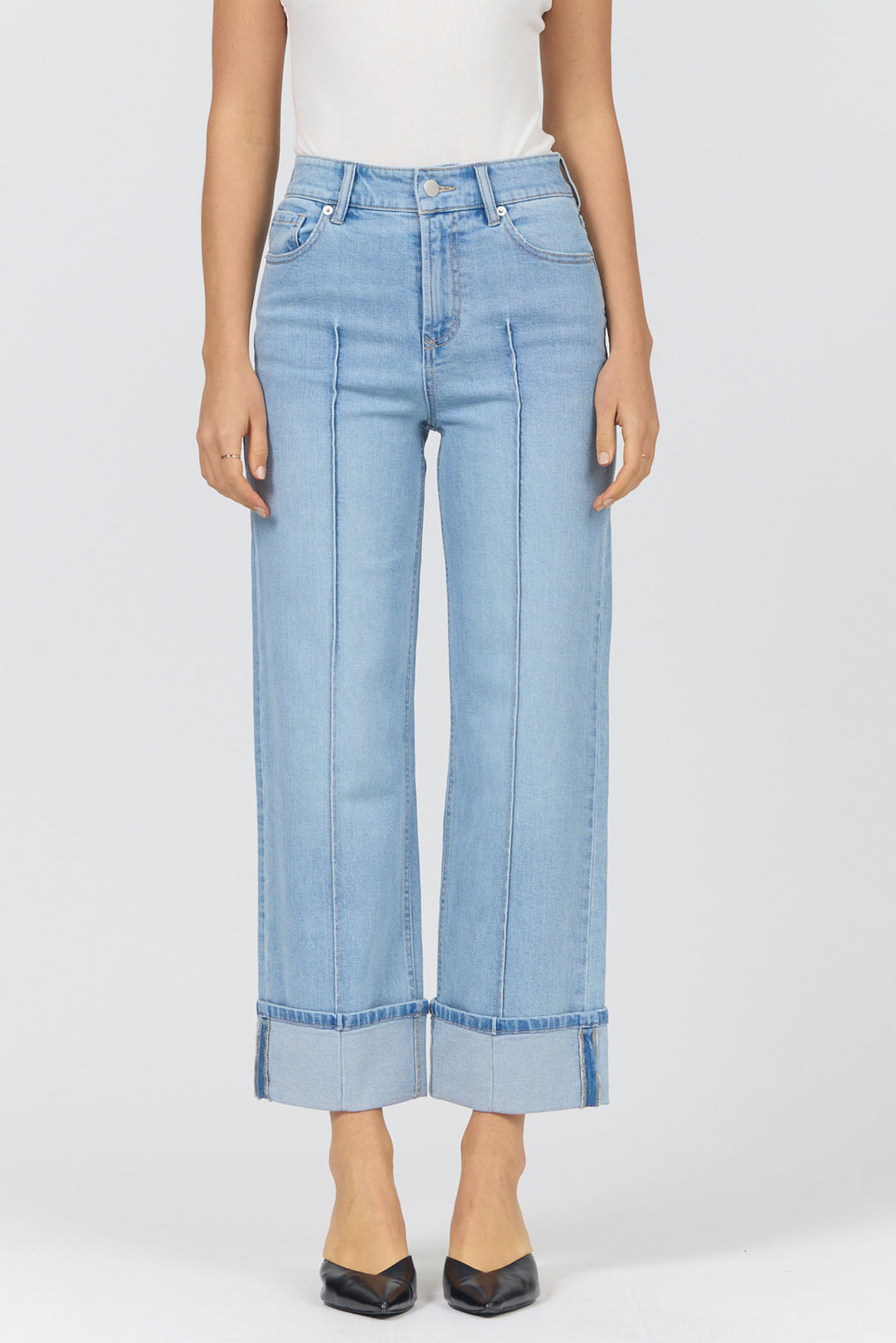 Holly Cuffed Denim