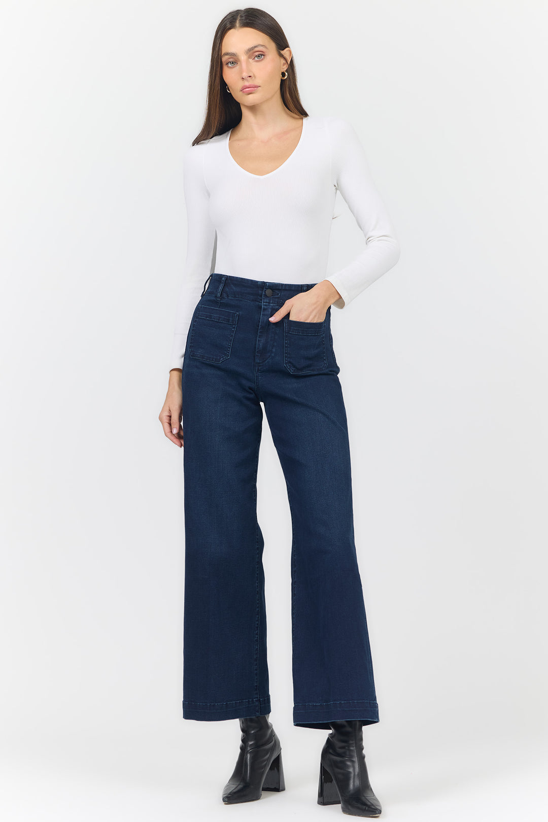 Audrey Wide Leg Denim