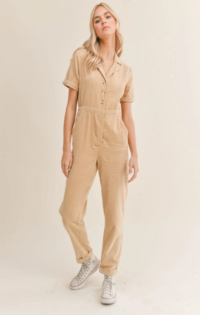 Forever Young Corduroy Jumpsuit