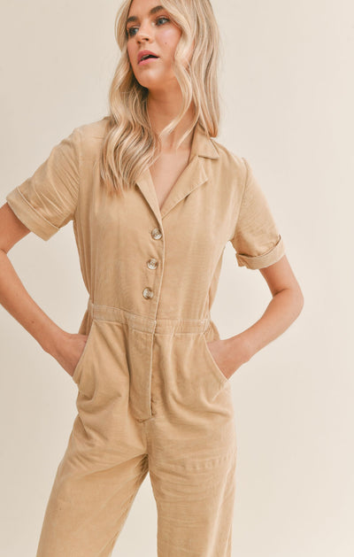 Forever Young Corduroy Jumpsuit